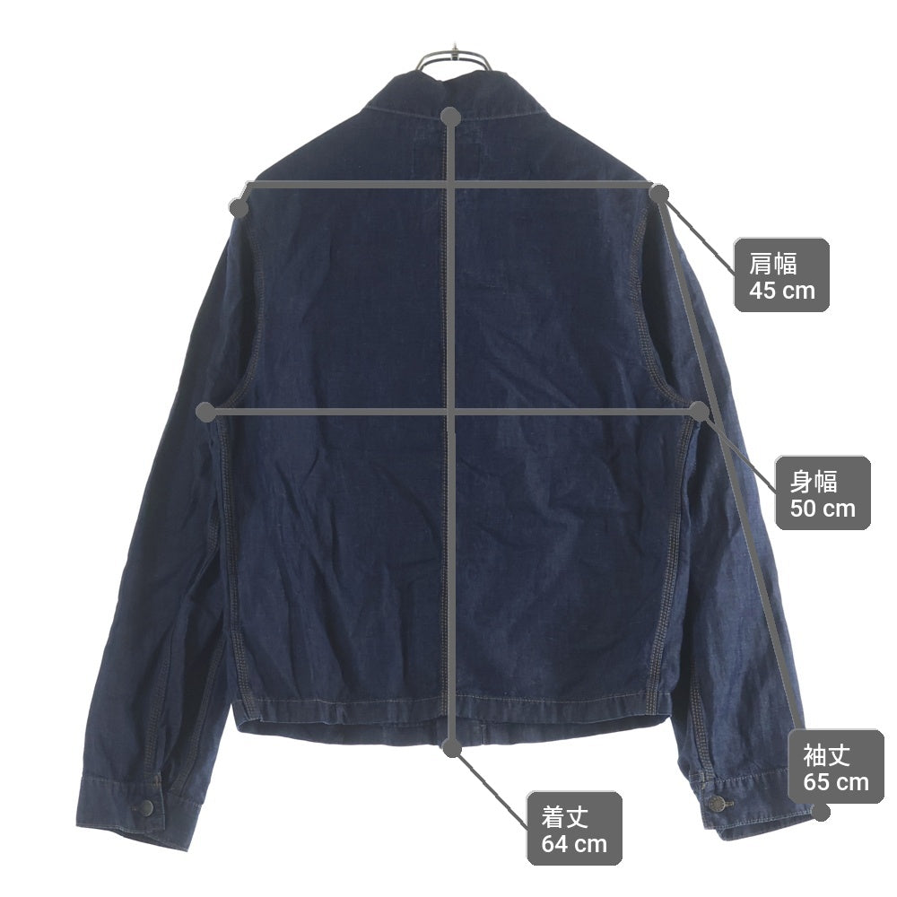 PRADA(プラダ) Triangle Logo Chambray Shirt トライアングルロゴ シャンブレー長袖シャツ ブルー GEB254