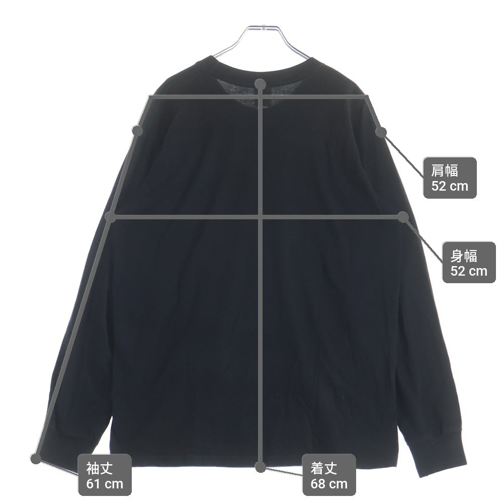 SUPREME(シュプリーム) 20AW Box Logo L/S Tee ボックスロゴ プリント クルーネック 長袖Tシャツ カットソーブラック