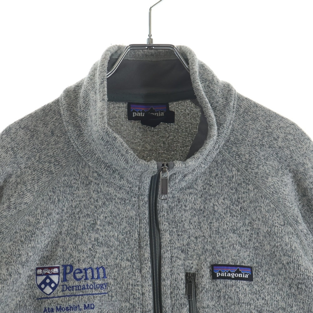 PATAGONIA(パタゴニア) Better Sweater Jacket ハーフジップ ベターセータージャケット グレー STY25527FA15