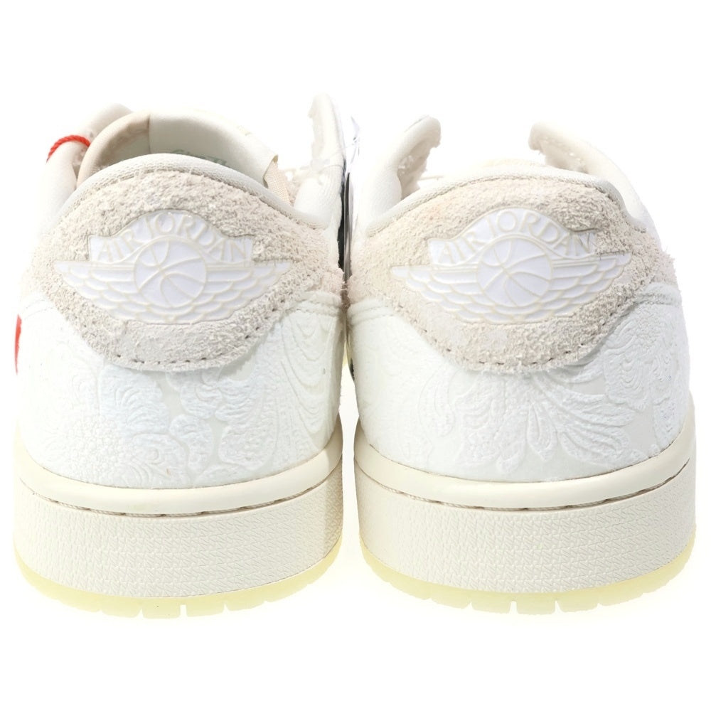 NIKE(ナイキ) × CHRIS PAUL AIR JORDAN 1 LOW OG クリス ポール エアジョーダン1 ローカット スニーカー ホワイト US8.5/26.5cm FZ0455-200
