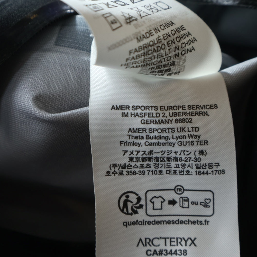 ARC'TERYX(アークテリクス) 23SS BETA JACKET ベータジャケット マウンテン パーカー ブラック X000007584