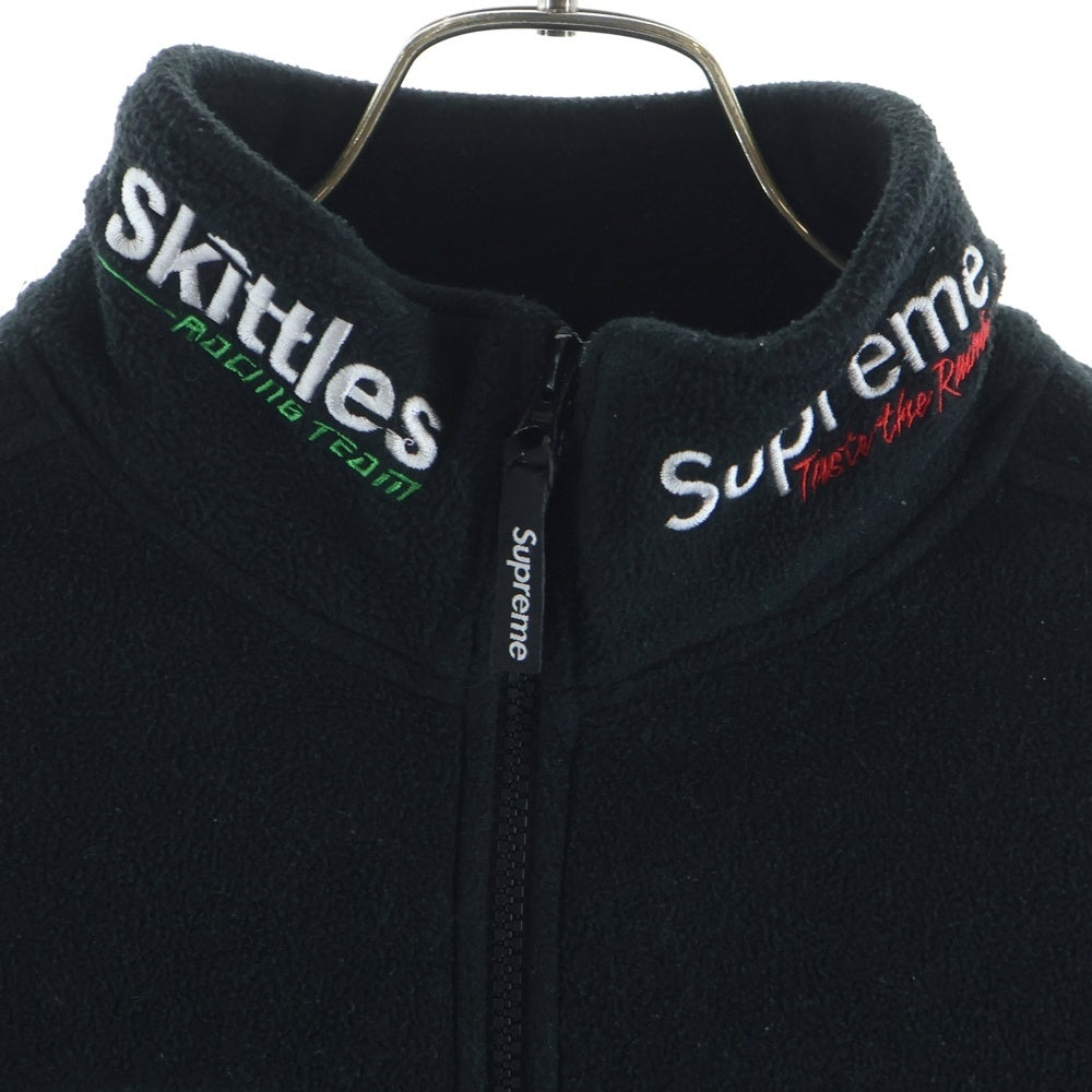 SUPREME(シュプリーム) 21AW Skittles Polartec Jacket スキットルズ ポーラーテック フリースジャケット ブラック