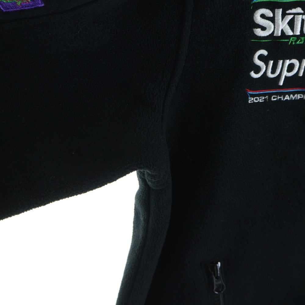 SUPREME(シュプリーム) 21AW Skittles Polartec Jacket スキットルズ ポーラーテック フリースジャケット ブラック
