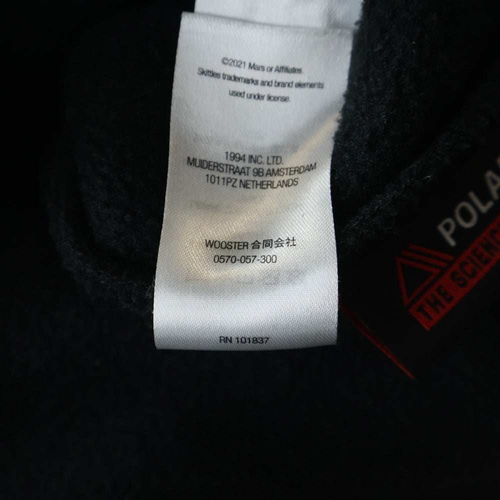 SUPREME(シュプリーム) 21AW Skittles Polartec Jacket スキットルズ ポーラーテック フリースジャケット ブラック