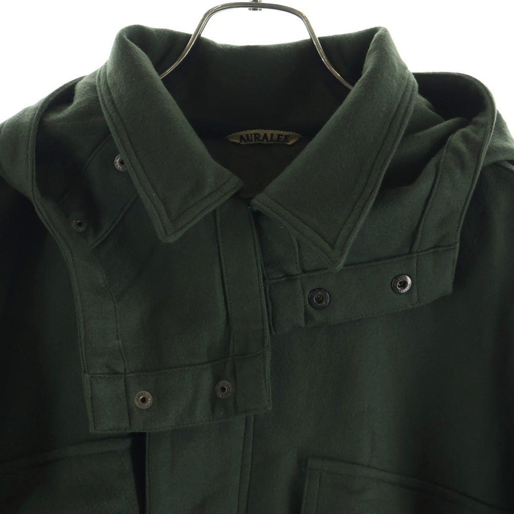 AURALEE オーラリー LIGHT MELTON FLIGHT PARKA AURALEE(オーラリー) 16AW LIGHT MELTON FLIGHT PARKA ライトメルトン