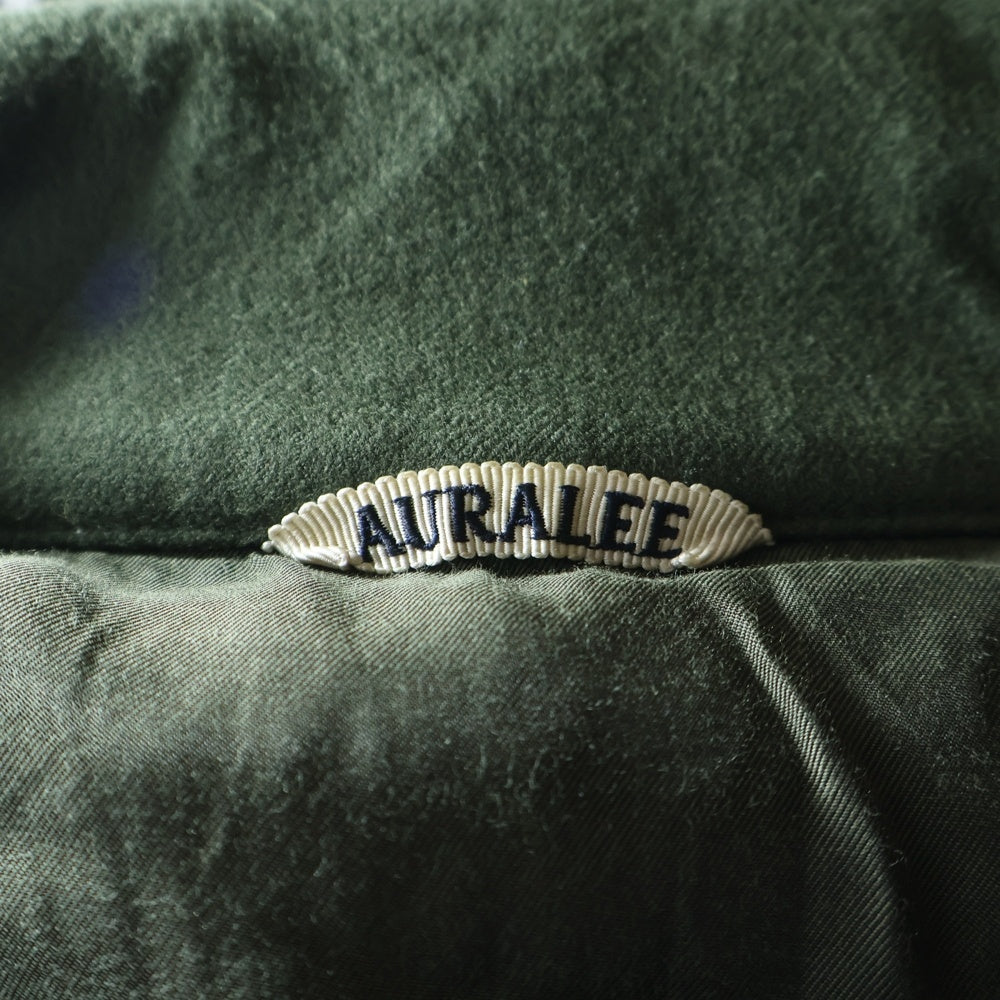AURALEE(オーラリー) 16AW LIGHT MELTON FLIGHT PARKA ライトメルトン