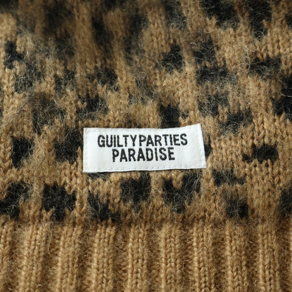 WACKO MARIA(ワコマリア) 22AW LEOPARD HEAVY MOHAIR レオパードヘビー