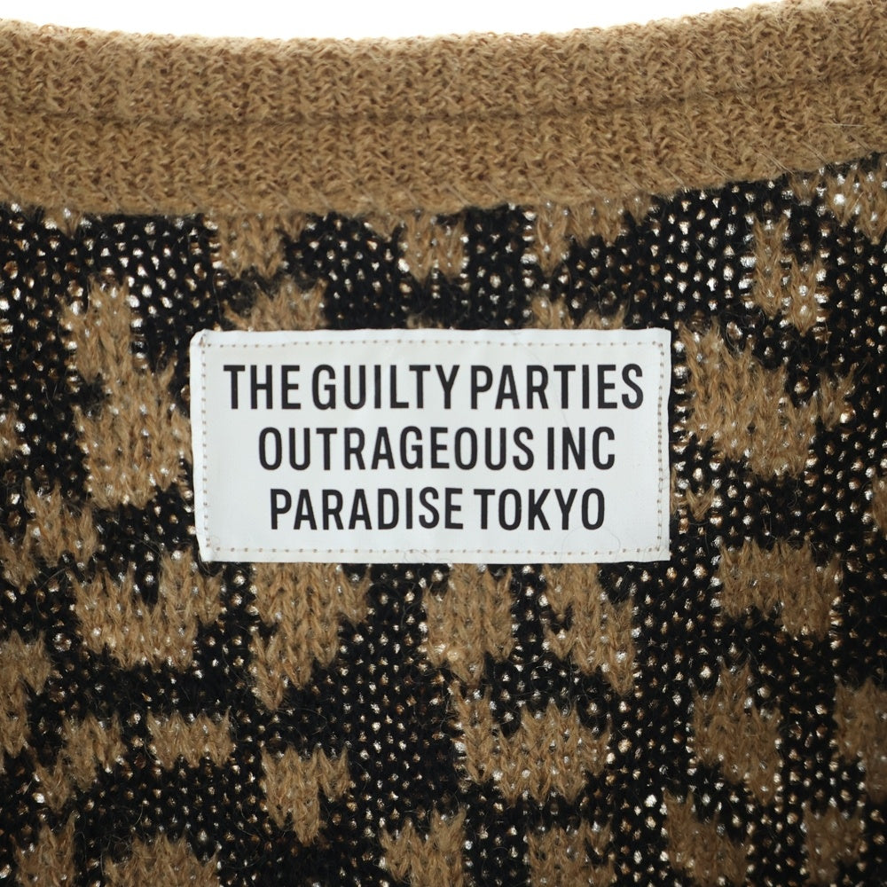 WACKO MARIA(ワコマリア) 22AW LEOPARD HEAVY MOHAIR レオパードヘビー
