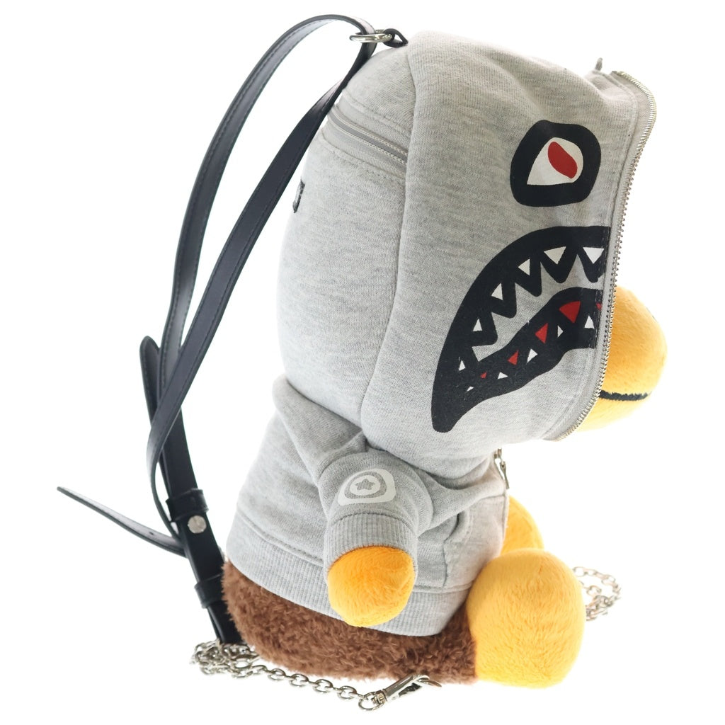 A BATHING APE(アベイシングエイプ) BABY MILO ベビーマイロ ぬいぐるみ リュック バックパック ブラウン/グレー