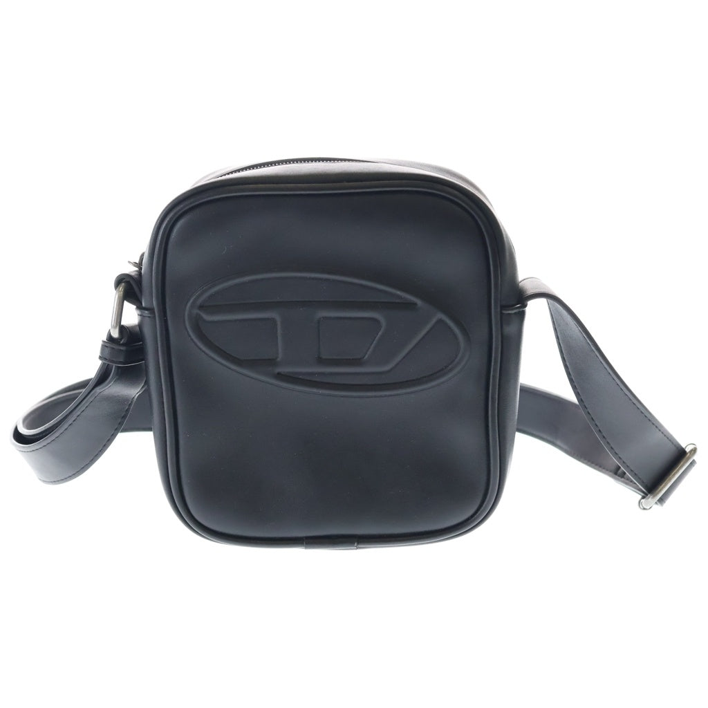 DIESEL(ディーゼル) RINKE IGNY CROSS BODYBAG Dロゴ クロスボディショルダーバッグ ブラック X08353