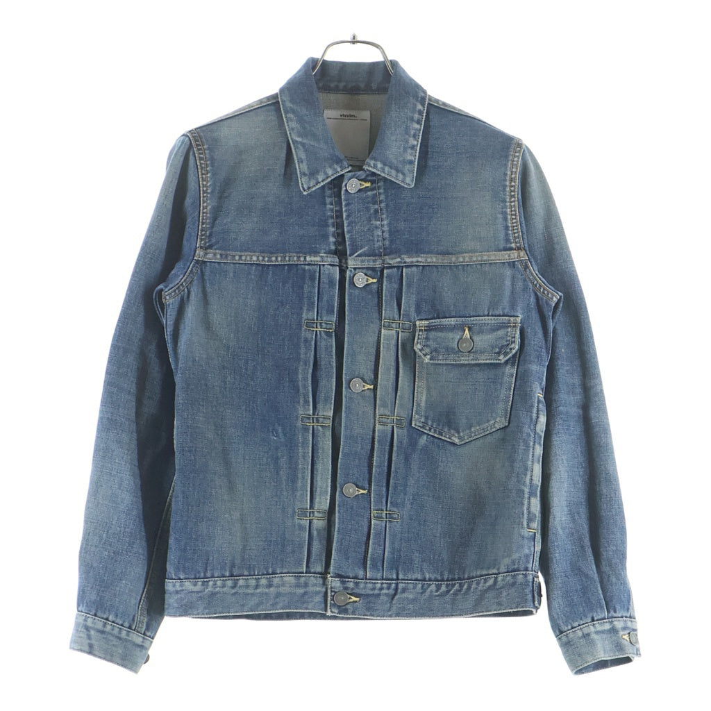 VISVIM(ヴィスヴィム) 12AW 1st デニム トラッカー ジャケット インディゴ 0112205006002