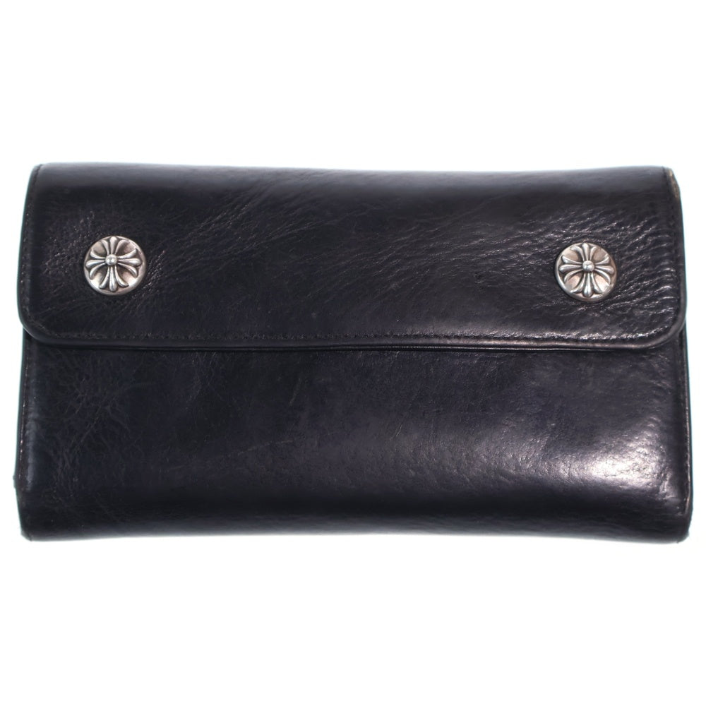 CHROME HEARTS(クロムハーツ) WAVE ウェーブ レザーウォレット 財布 