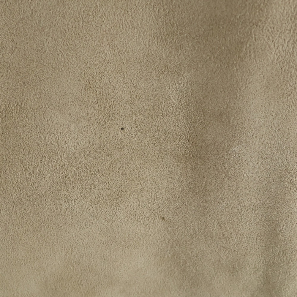 BRUNELLO CUCINELLI(ブルネロクチネリ) カシミヤ アームニット スエード レザー ムートン ジャケット ベージュ
