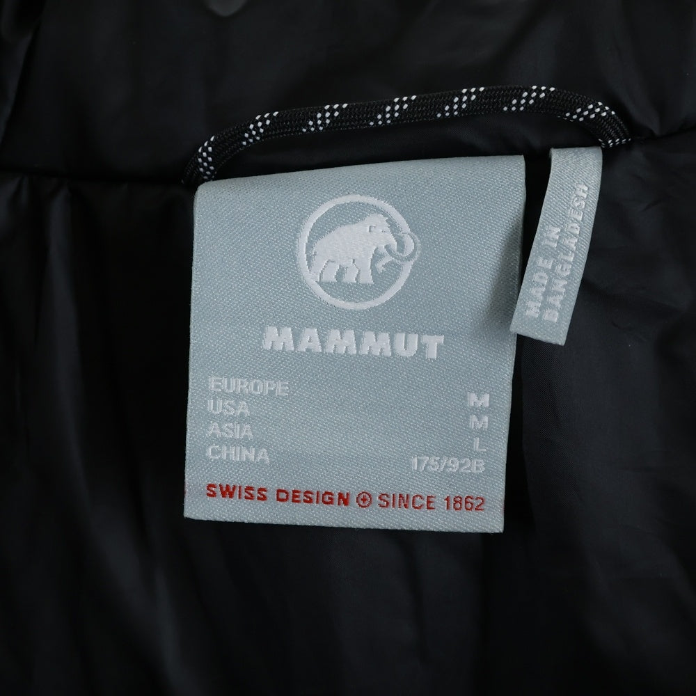 MAMMUT(マムート) Linard HS Thermo Hooded Jacket リナード ハードシェル サーモ フーデッド ジャケット パファー フーディジャケット ブラック 1010-32170
