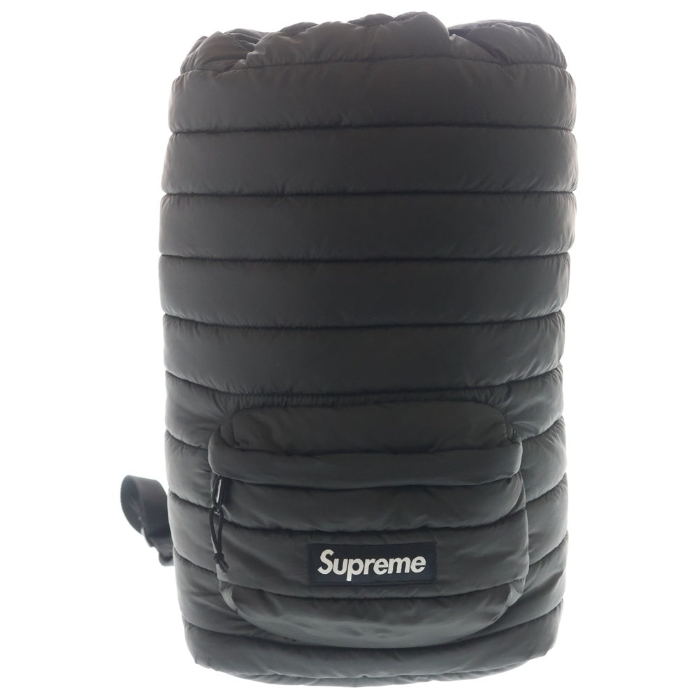 SUPREME(シュプリーム) 22AW Paffer Baackpack PERTEX パファーバックパック ボックスロゴ ブラック
