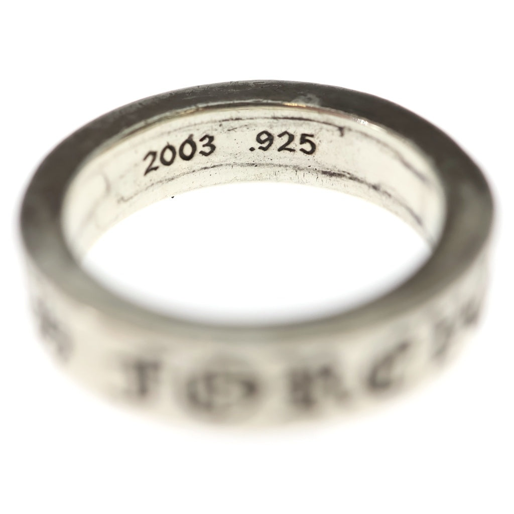 CHROME HEARTS(クロムハーツ) 6mm SPACER FOREVER 6mmスペーサーリング フォーエバーシルバーBCA337