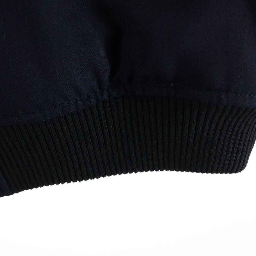 Yohji Yamamoto PRODUCE(ヨウジヤマモト プールオム) 18AW × NEW ERA Stadium Jacke スタジアム ジャケット スタジャン ネイビー HV-Y30-811