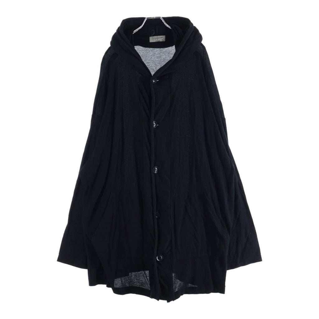 ヨウジヤマモトプールオム フーディステンカラーコート ロング コットン 綿 STAFF STYLING｜THE SHOP YOHJI YAMAMOTO