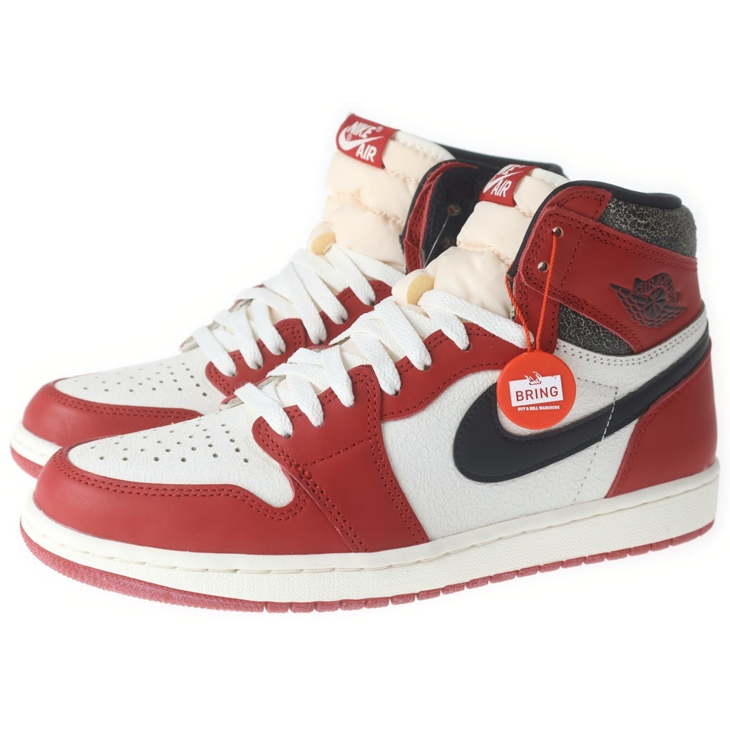 NIKE(ナイキ) AIR JORDAN 1 HIGH OG CHICAGO LOST & FOUND エアジョーダン1 シカゴ ロストアンドファウンド ハイカットスニーカー レッド US10/28cm DZ5485-612