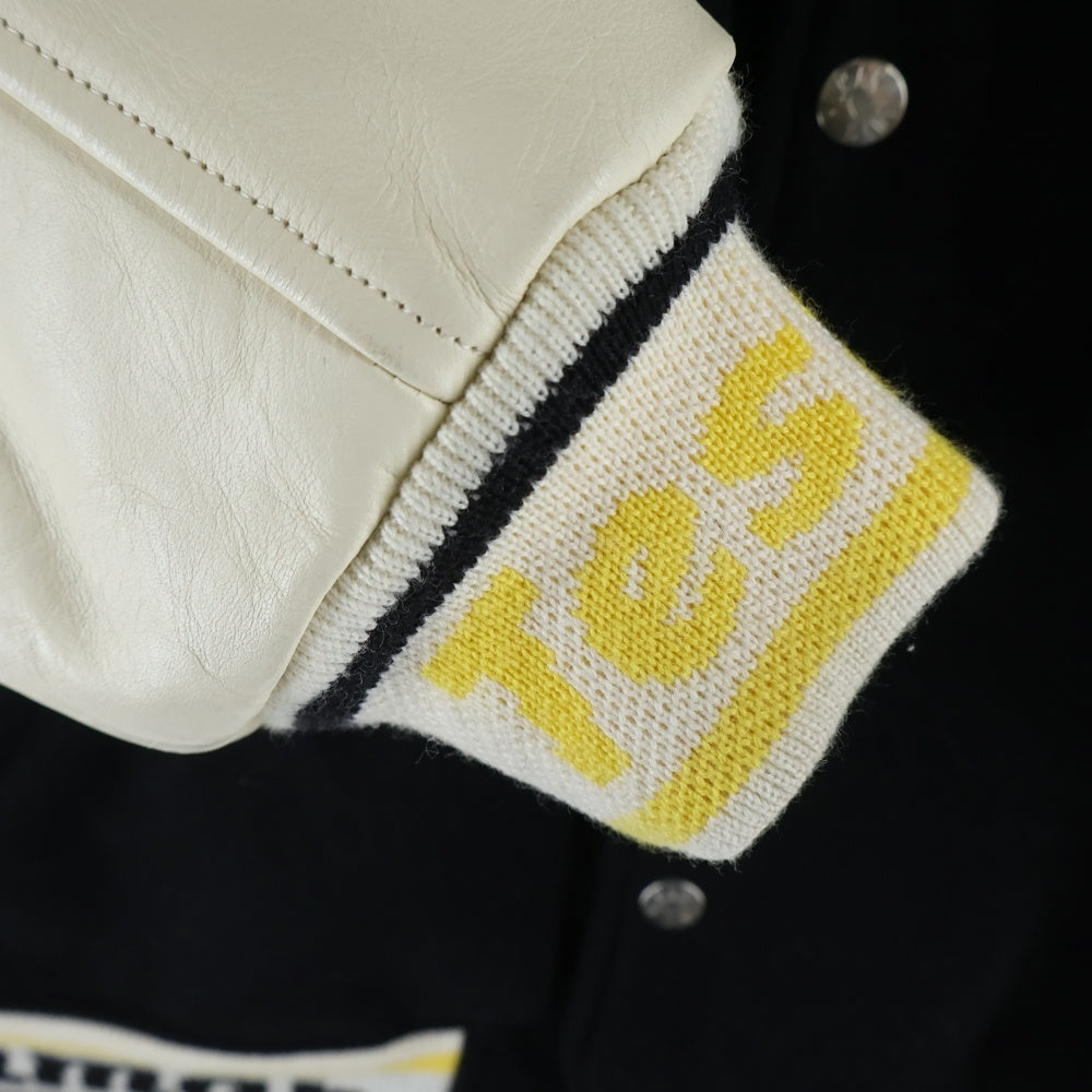 HUMAN MADE(ヒューマンメイド) 22SS ×A$AP ROCKY HUMAN TESTING PIZZA エイサップロッキー ヒューマン テスト ピザ ヴァーシティジャケット スタジャン マルチ