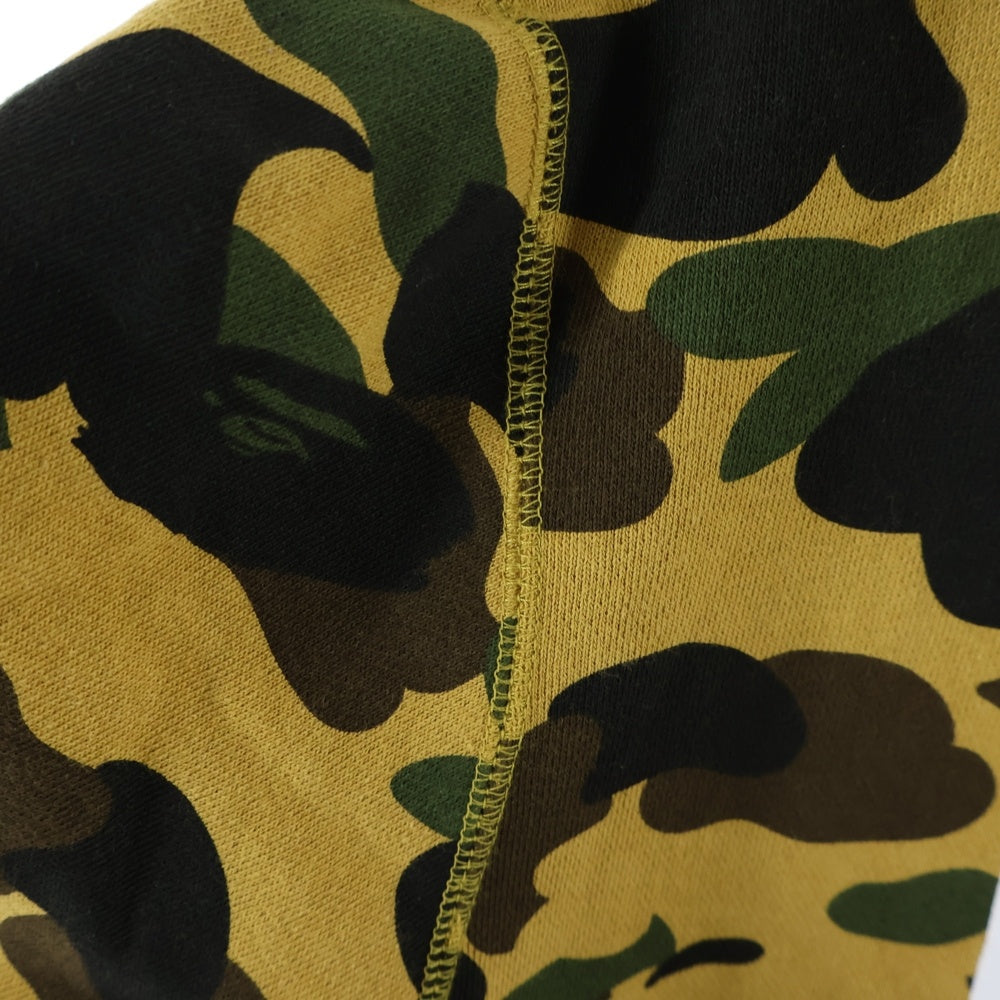 A BATHING APE(アベイシングエイプ) ロゴ プリント サルカモ スウェット プルオーバー パーカー マルチ 001PPL801007M