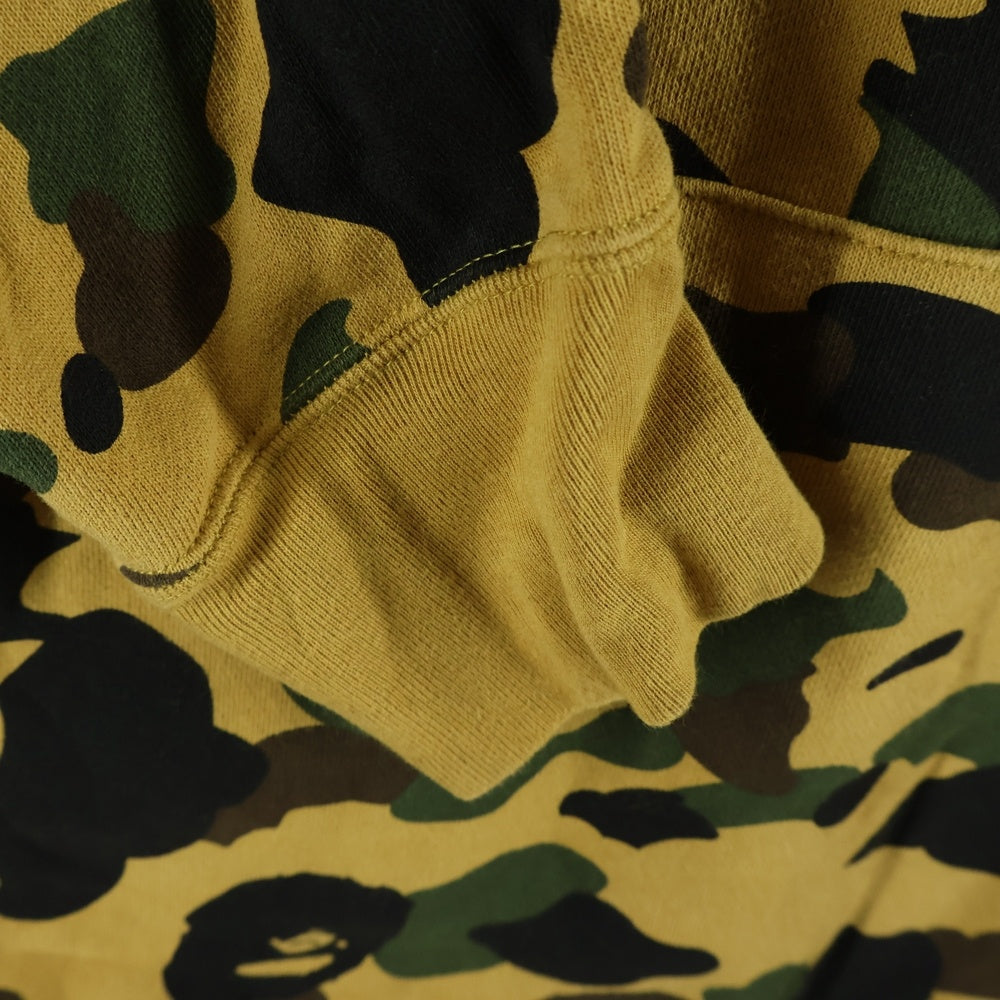 A BATHING APE(アベイシングエイプ) ロゴ プリント サルカモ スウェット プルオーバー パーカー マルチ 001PPL801007M