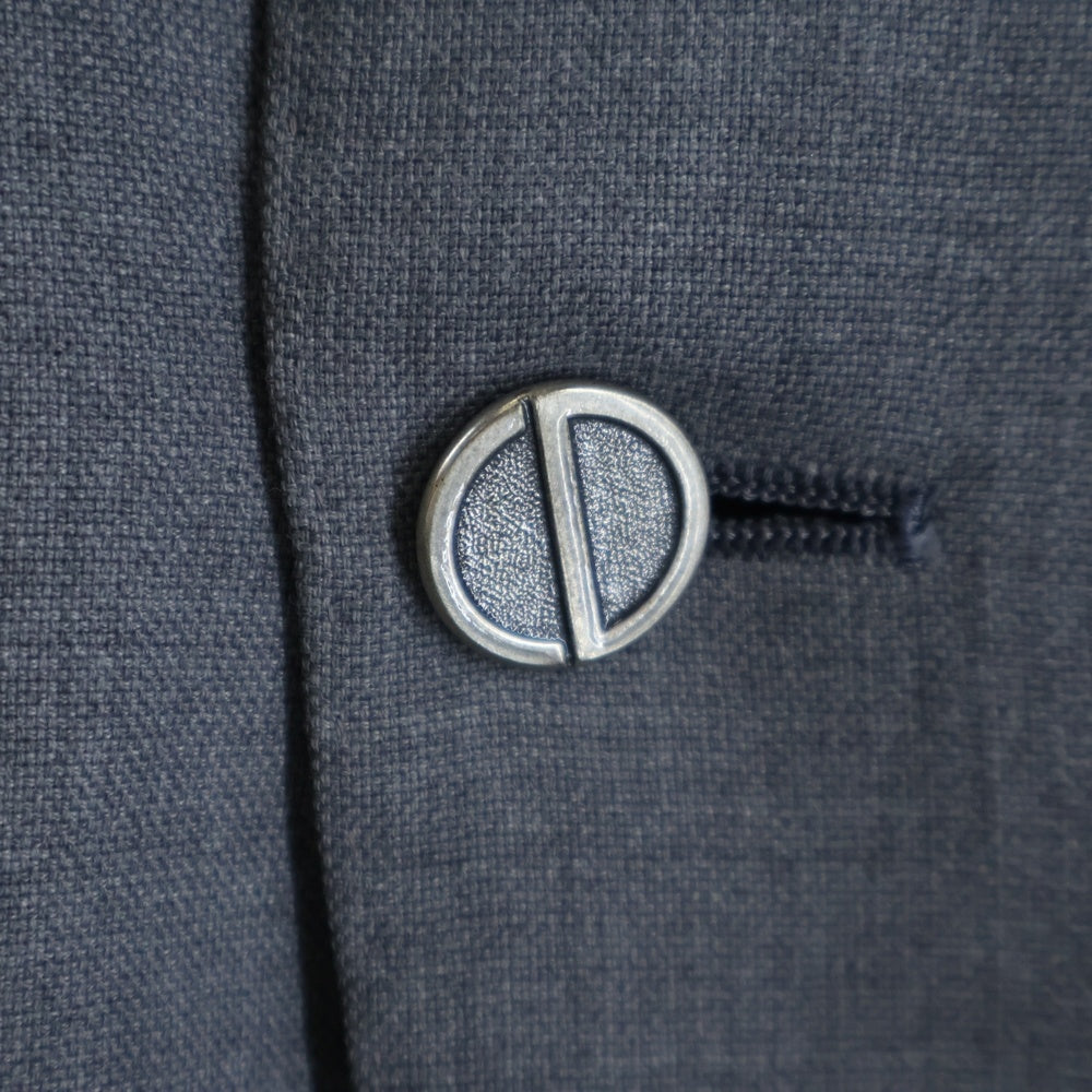 Christian Dior MONSIEUR(クリスチャンディオールムッシュ) CDロゴ 2ボタン シングル テーラードジャケット グレー
