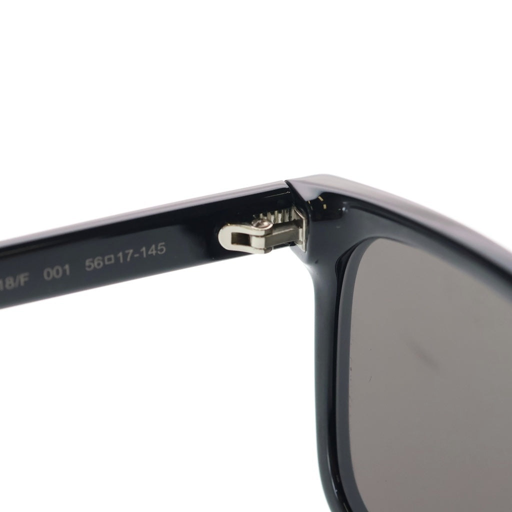 SAINT LAURENT PARIS(サンローランパリ) サイドロゴ スクエアフレーム サングラス アイウェア ブラック SL318/F