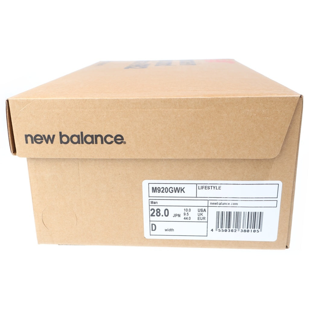 New Balance(ニューバランス) M920GWK スウェードローカットスニーカー グレー