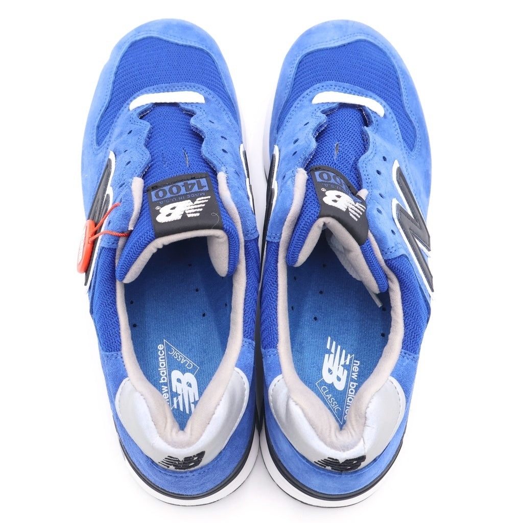 New Balance(ニューバランス) M1400CBY スウェードローカットスニーカー ブルー