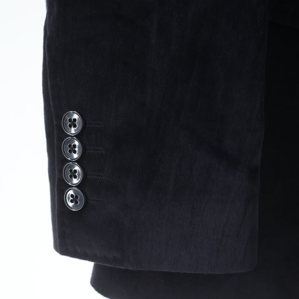 DOLCE & GABBANA(ドルチェアンドガッバーナ) Velor Tuxedo Jacket ベロアタキシードジャケット ブラック G2620T
