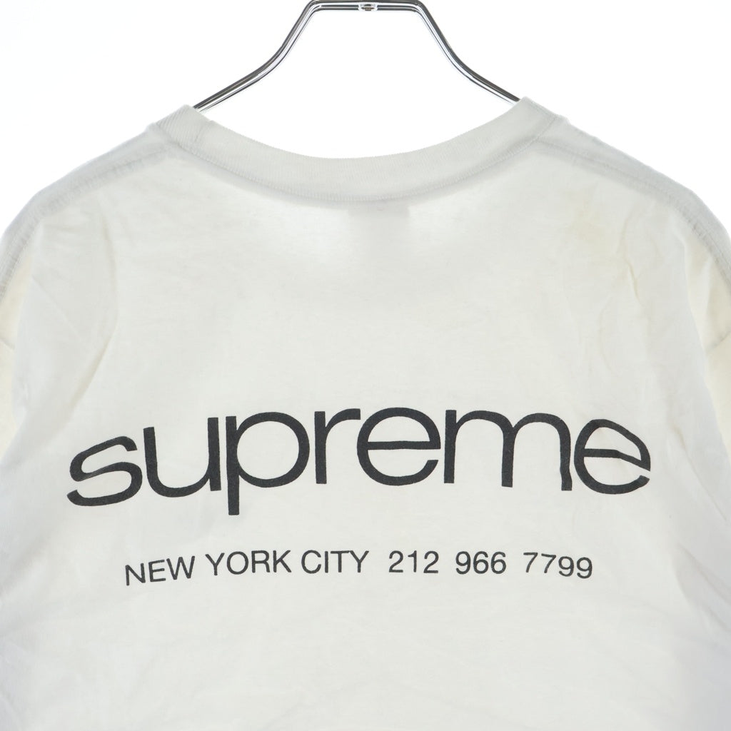 SUPREME(シュプリーム) 23AW NYC Tee ニューヨーク シティ プリント クルーネック 半袖Tシャツ カットソー ホワイト