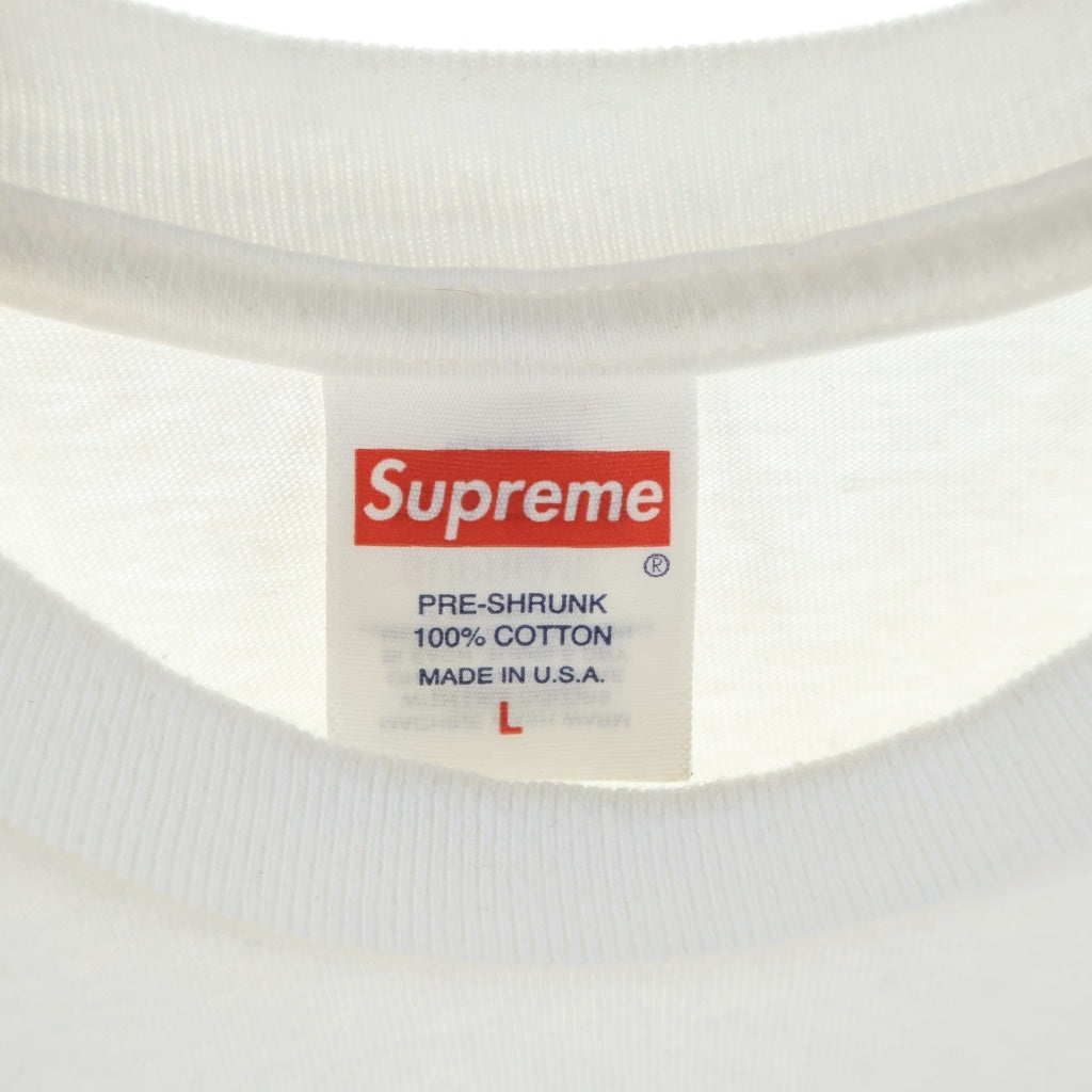 SUPREME(シュプリーム) 23AW NYC Tee ニューヨーク シティ プリント クルーネック 半袖Tシャツ カットソー ホワイト