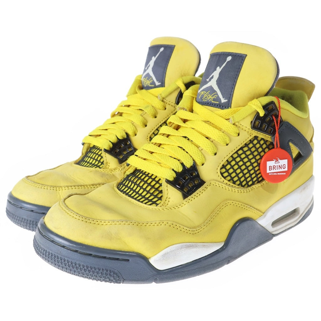 NIKE(ナイキ) AIR JORDAN 4 RETRO TOUR YELLOW エアジョーダン4 レトロ ツアーイエロー ローカットスニーカー イエロー US9.5/27.5cm CT8527-700