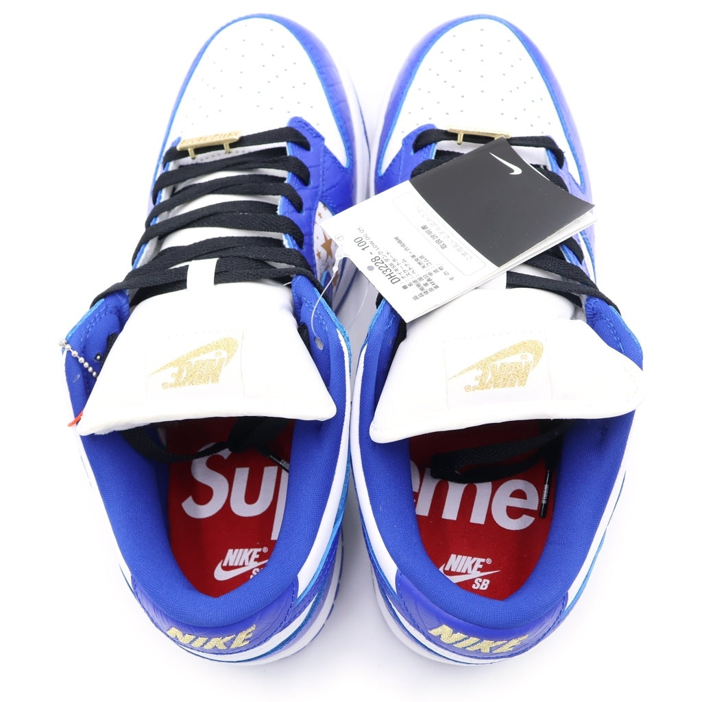 NIKE(ナイキ) ×SUPREME DUNK LOW OG シュプリーム ダンク ローカットスニーカー ブルー US10/28cm DH3228-100