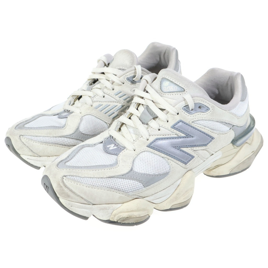 New Balance(ニューバランス) U9060ECA メッシュローカットスニーカー US9.5/27.5cm ホワイト