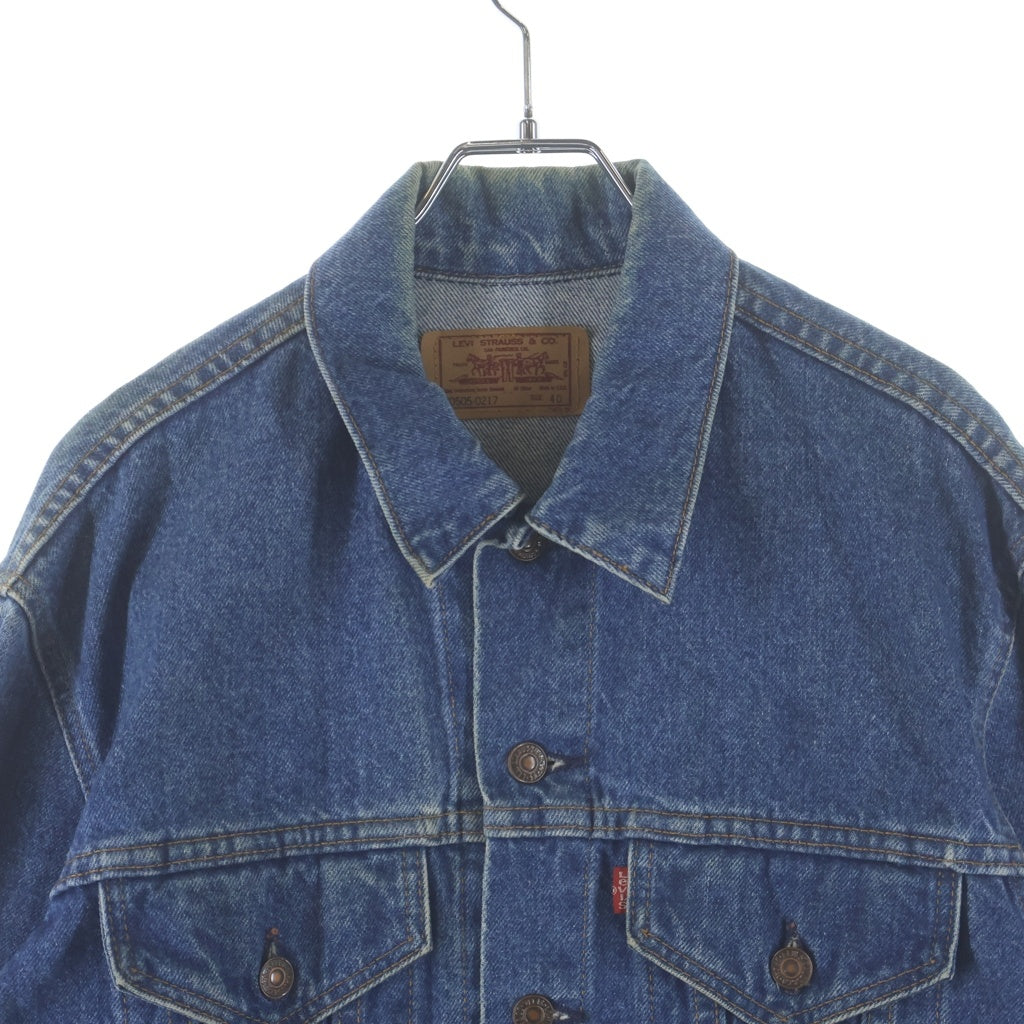 Levi's リーバイス 90S VINTAGE 70505-0217 4th ヴィンテージ ボタン裏527 USA製 デニムトラッカージャケット インディゴ Levi's(リーバイス) 90S VINTAGE 70505-0217 4th ヴィンテージ ボタン