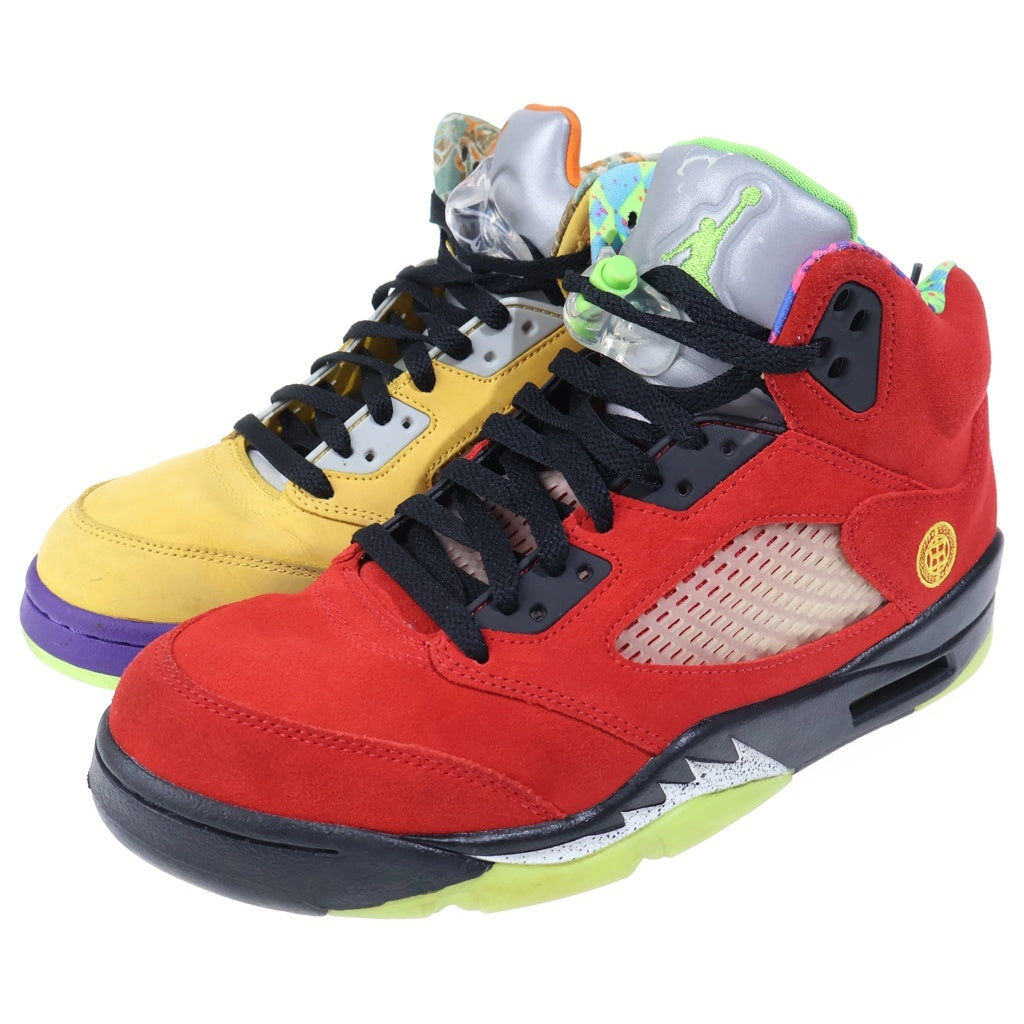 NIKE(ナイキ) AIR JORDAN 5 RETRO SE WHAT THE エアジョーダン 5 ワットザ ハイカットスニーカー マルチ US9/27cm CZ5725-700