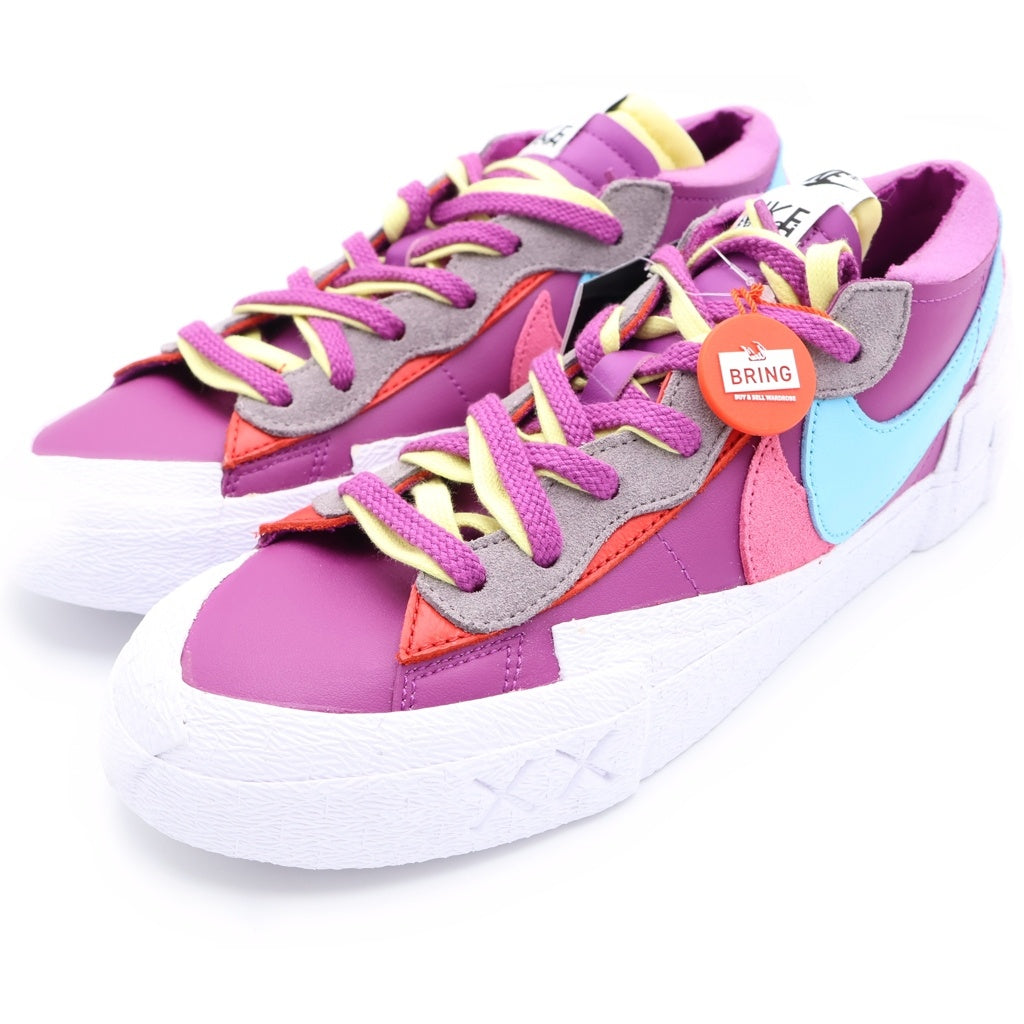 NIKE(ナイキ) ×KAWS×sacai Blazer Low Purple Dusk カウズ サカイ ブレーザー パープルダスク ローカットスニーカー パープル US9/27cm DM7901-500