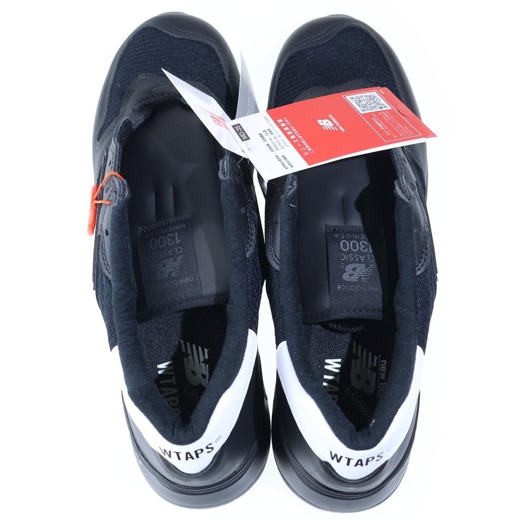 New Balance(ニューバランス) × WTAPS U1300WT レザー ローカットスニーカー ブラック US10/28cm