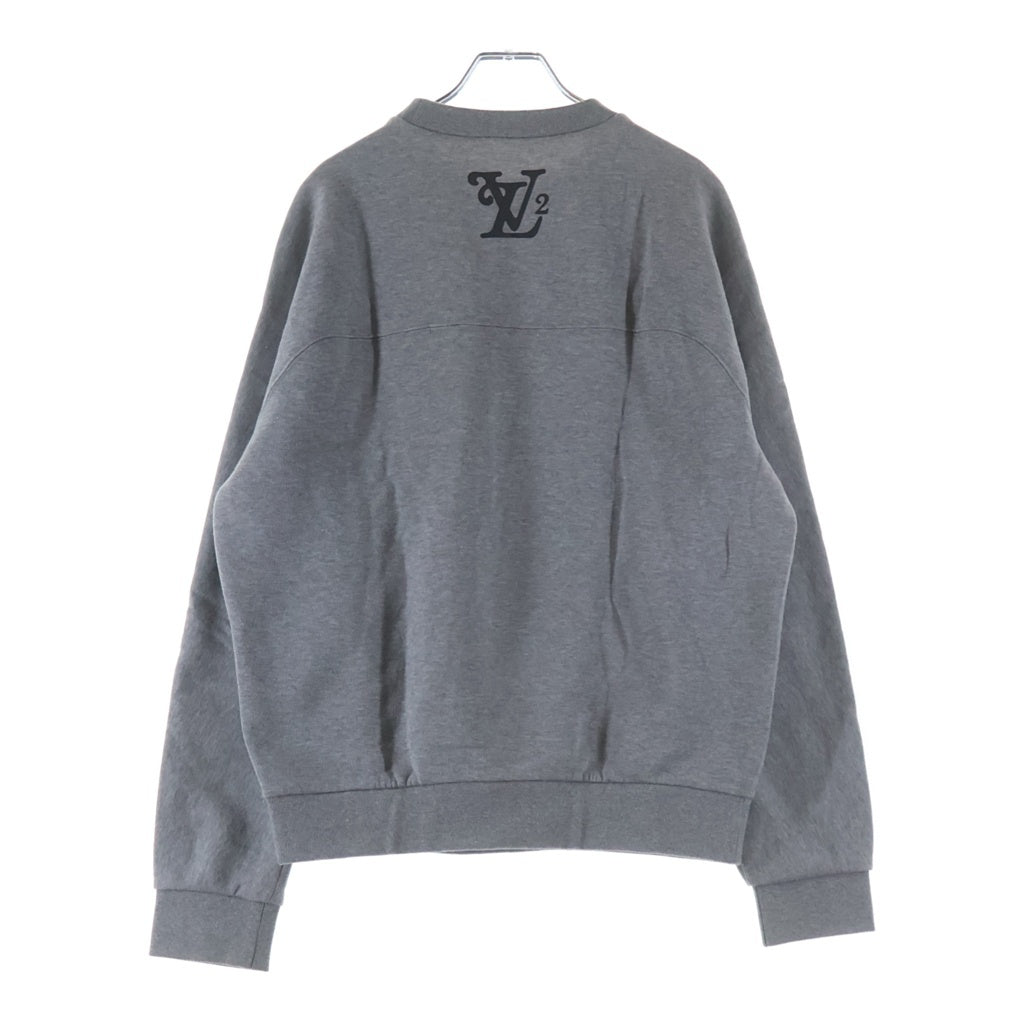 LOUIS VUITTON(ルイヴィトン) 20AW × NOGO ニゴー スクエアード ロゴ スウェット トレー グレー RM202M UYR HJY13W