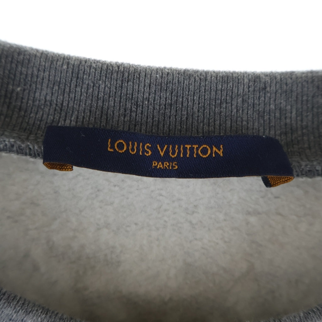 LOUIS VUITTON(ルイヴィトン) 20AW × NOGO ニゴー スクエアード ロゴ スウェット トレー グレー RM202M UYR HJY13W