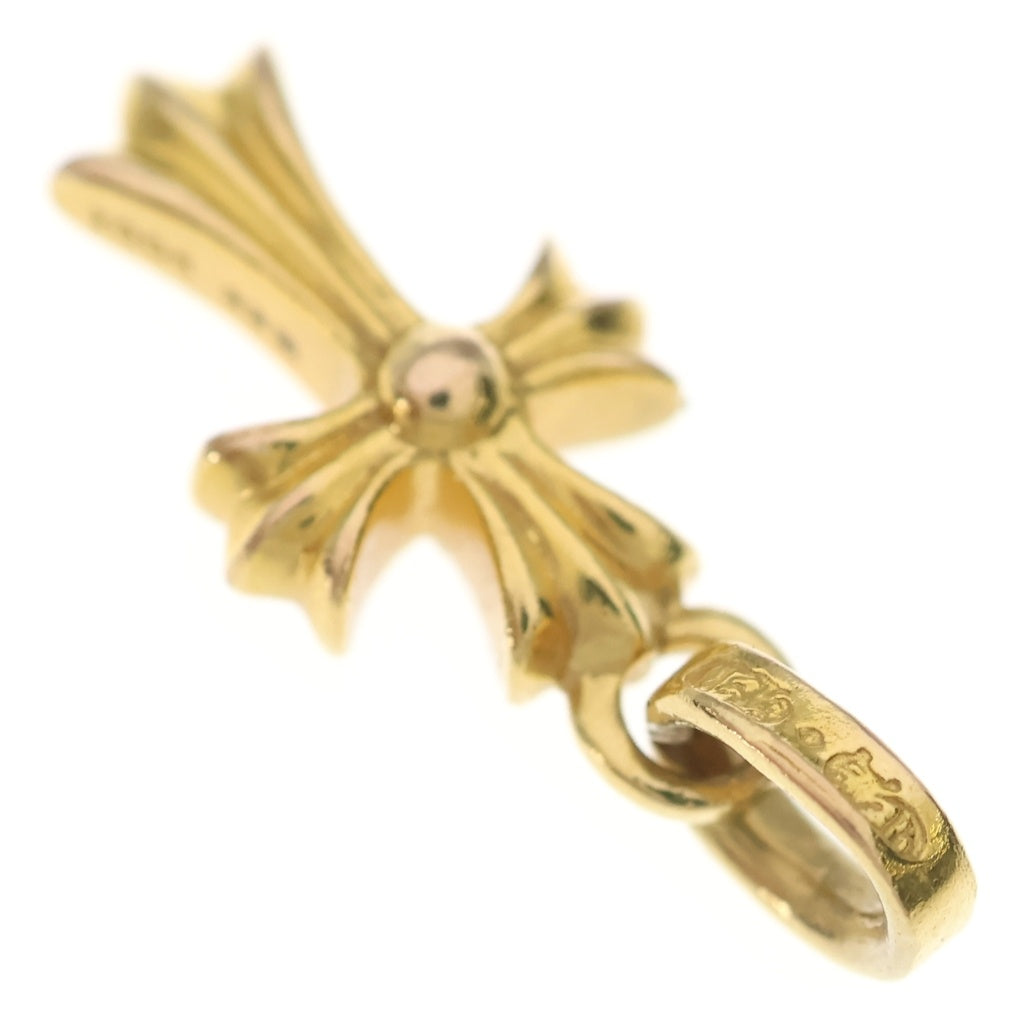 CHROME HEARTS(クロムハーツ) 22K CRS BBYFAT P/DIA ベイビーファットクロス PAVEダイヤ ペンダントトップ ゴールド BCA035