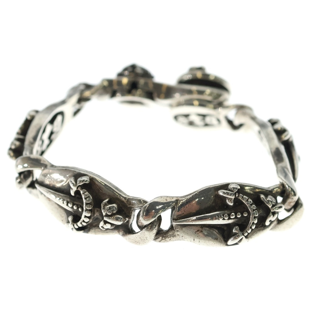 A&G(エーアンドジー) BRACELET ダガー リンク クリップ ブレスレット シルバー