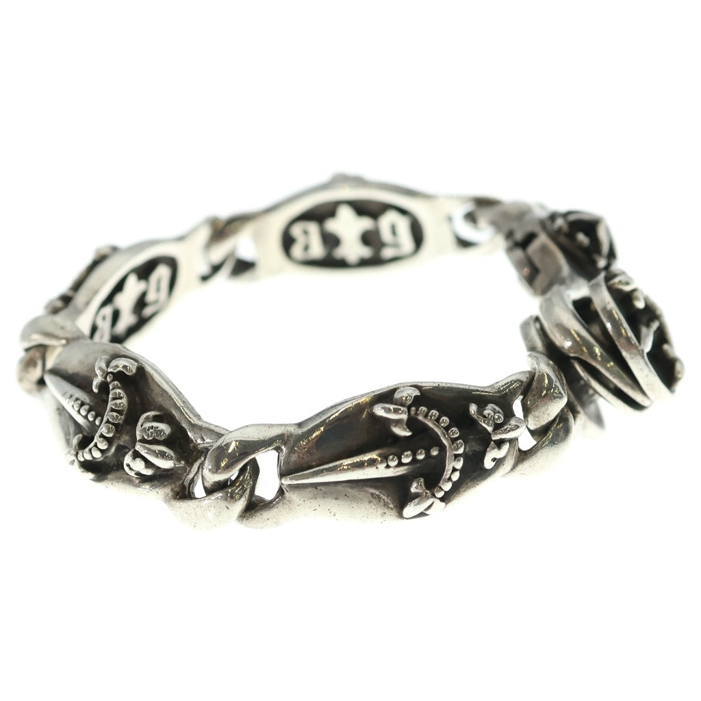 A&G(エーアンドジー) BRACELET ダガー リンク クリップ ブレスレット シルバー