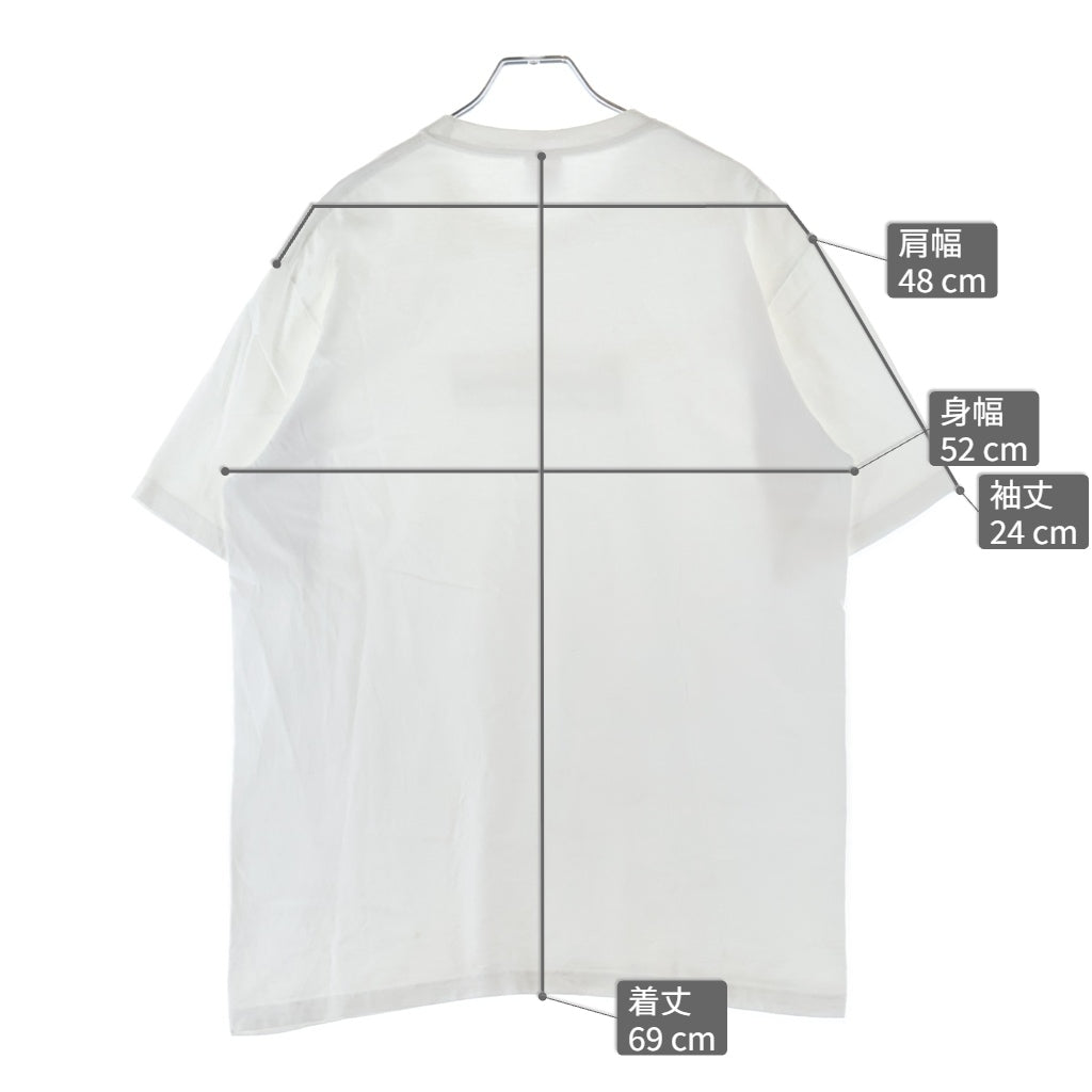 SUPREME(シュプリーム) 21SS ×KAWS Chalk Logo Tee カウズ チョーク ボックスロゴ クルーネック 半袖Tシャツ カットソー ホワイト