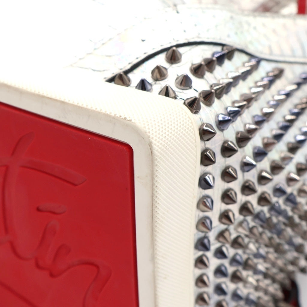 CHRISTIAN LOUBOUTIN(クリスチャンルブタン) EXPLORAFUNK BACKPACK エクスプローラファンク リュックサック バックパック バッグ シルバー