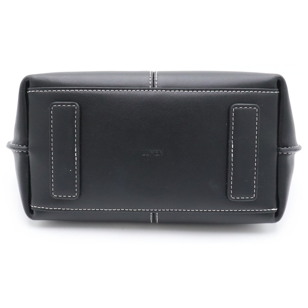 LUMEN(ルーメン) PANIER PETIT TOTE BAG パニエプチトートバッグ ブラック レディース