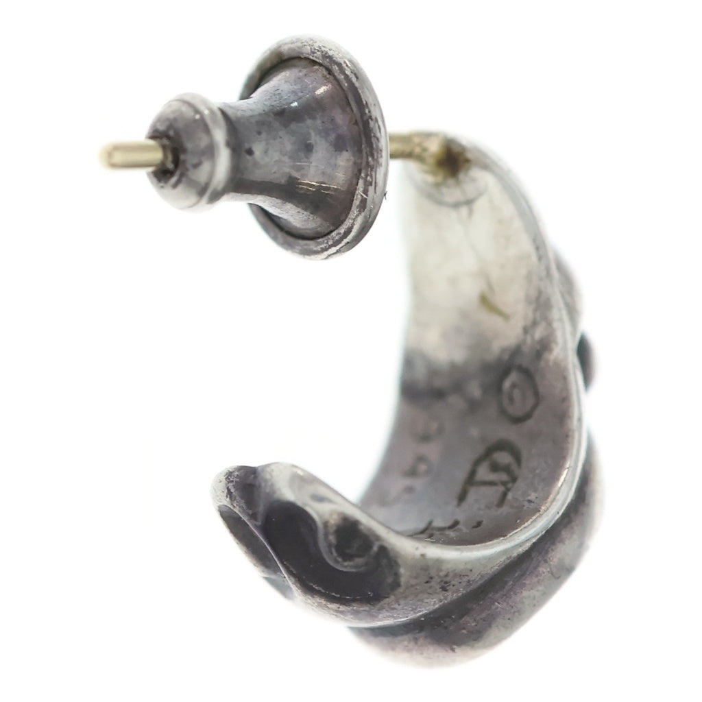 CHROME HEARTS(クロムハーツ) CARVED TEARDROP カーブドティアドロップ ピアス シルバー BCA091