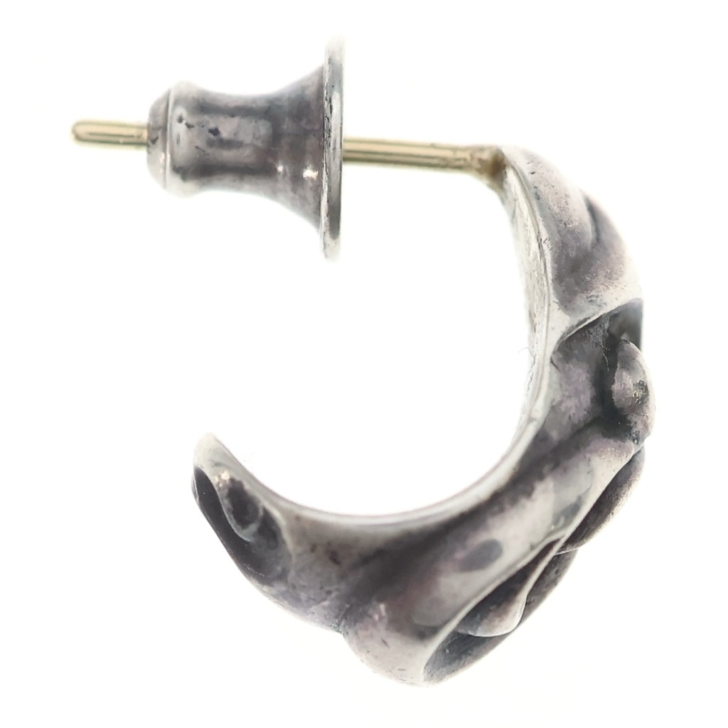 CHROME HEARTS(クロムハーツ) CARVED TEARDROP カーブドティアドロップ ピアス シルバー BCA091